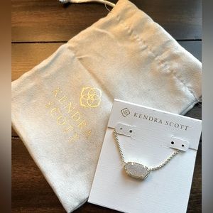 Kendra Scott Elisa necklace iridescent drusy necklace
